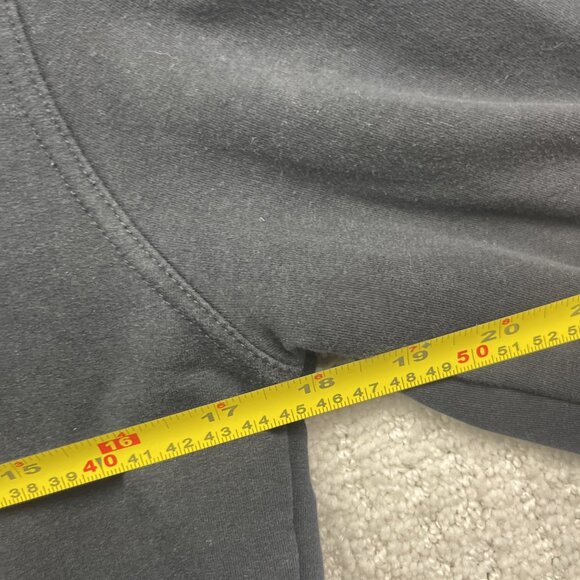 Y2K BCBG Maxazria Black Full Zip Hoodie Sweater Rhinestone Women Sz L Goth Punk - Picture 6 of 13